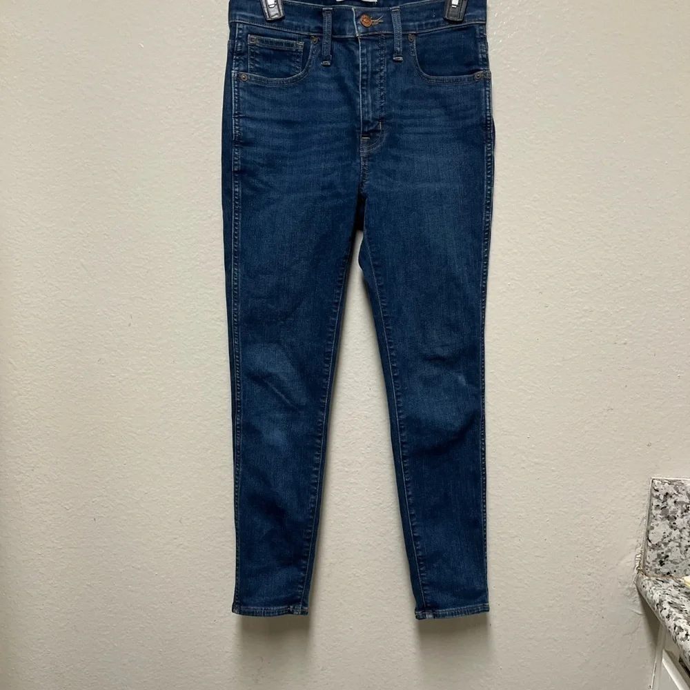 Madewell 10 high rise skinny Women's Blue Jeans